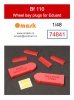 Omask 74841 Bf 110 wheel bay plugs (for Eduard) 1/48